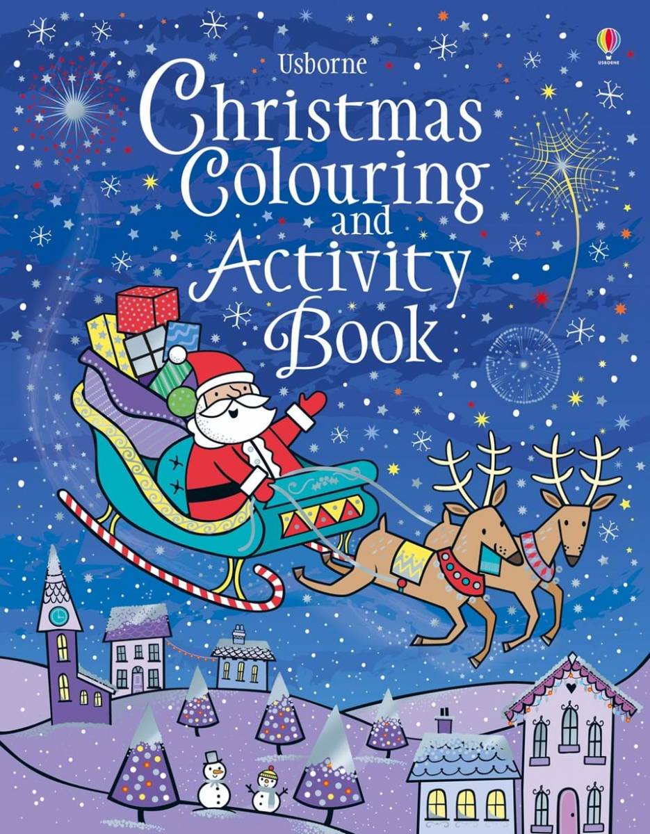Christmas colouring and activity book - My Book Shop