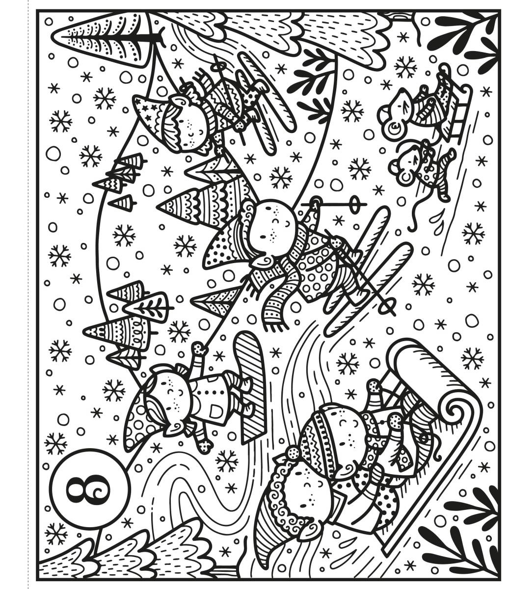 MAGIC PAINTING COUNTDOWN TO CHRISTMAS 2